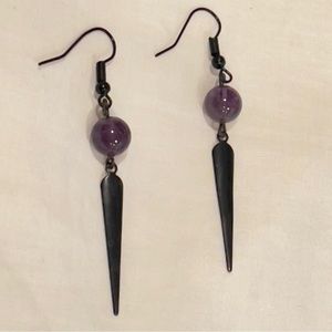 Crystal earrings